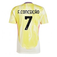 Juventus Francisco Conceicao #7 Gostujuci Dres 2024-25 Kratak Rukav